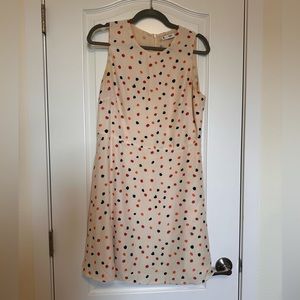 MANGO suit Flowy polka dot dress